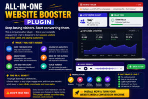 News Ticker, Read Time, Voice Reader, Scroll Bar WordPress Plugin.